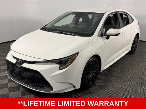 White 2022 Toyota Corolla LE