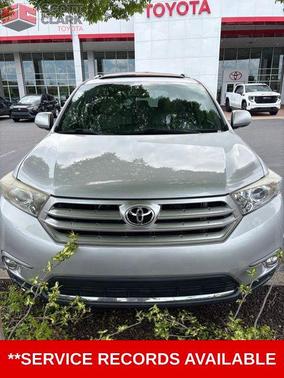 Classic Silver Metallic 2013 Toyota Highlander Limited