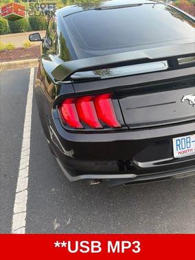 Shadow Black 2018 Ford Mustang EcoBoost