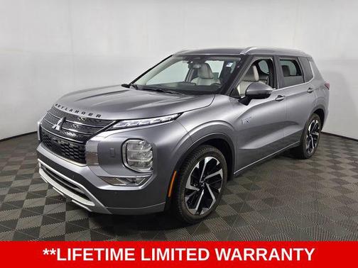 Gray 2023 Mitsubishi Outlander PHEV SEL