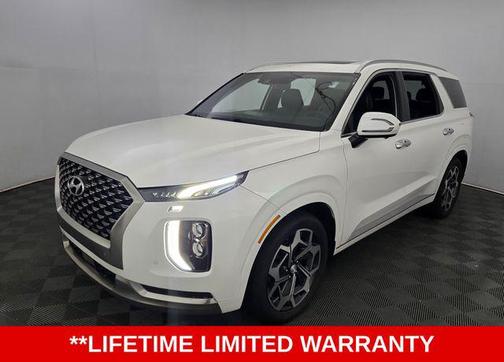 Hyper White 2022 Hyundai PALISADE Calligraphy