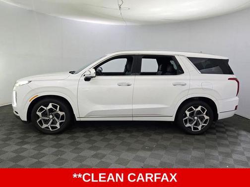 Hyper White 2022 Hyundai PALISADE Calligraphy
