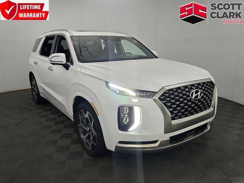 Hyper White 2022 Hyundai PALISADE Calligraphy