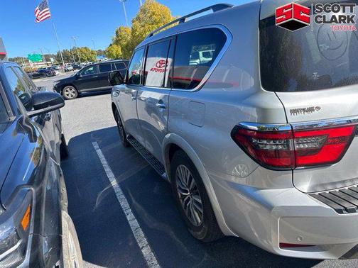 Brilliant Silver Metallic 2021 Nissan Armada SL 4WD
