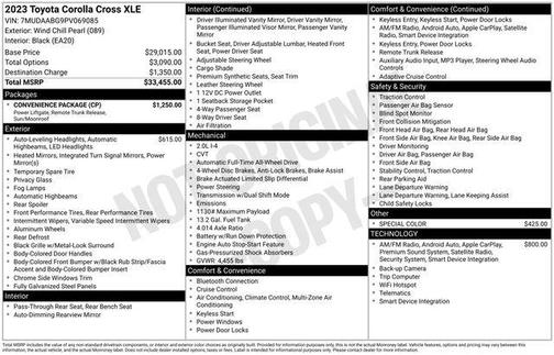 2023 Toyota Corolla Cross XLE
