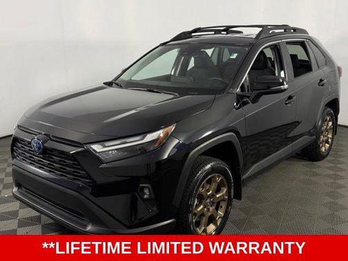 Midnight Black Metallic 2024 Toyota RAV4 Hybrid SE