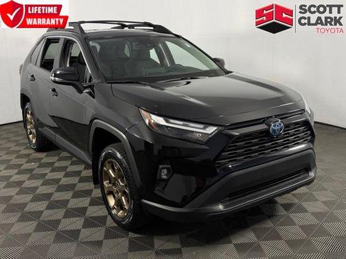 Midnight Black Metallic 2024 Toyota RAV4 Hybrid SE