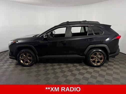 Midnight Black Metallic 2024 Toyota RAV4 Hybrid SE