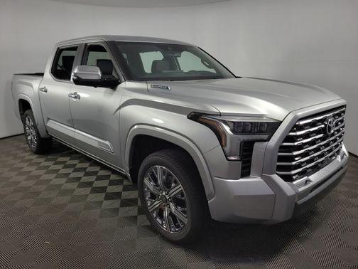 Celestial Silver Metallic 2026 Toyota Tundra Hybrid Capstone