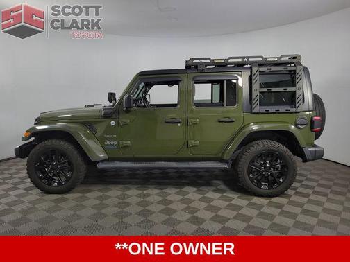 Sarge Green Clearcoat 2021 Jeep Wrangler Unlimited 4xe Sahara