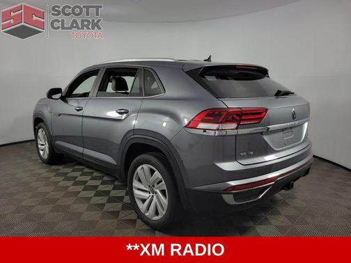 Platinum Gray Metallic 2023 Volkswagen Atlas Cross Sport 3.6L V6 SE w/Technology