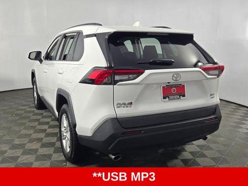 Super White 2021 Toyota RAV4 XLE