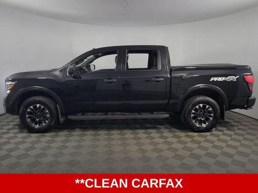 Super Black 2021 Nissan Titan PRO-4X