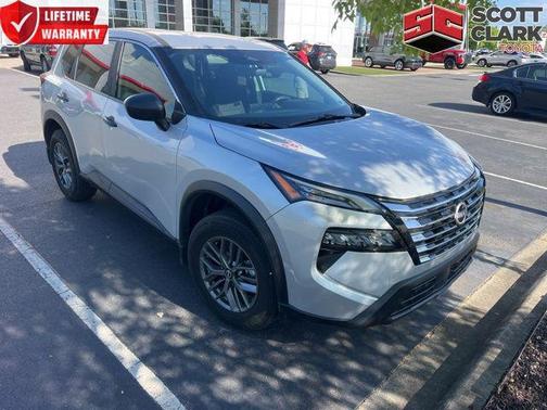 Brilliant Silver Metallic 2025 Nissan Rogue S