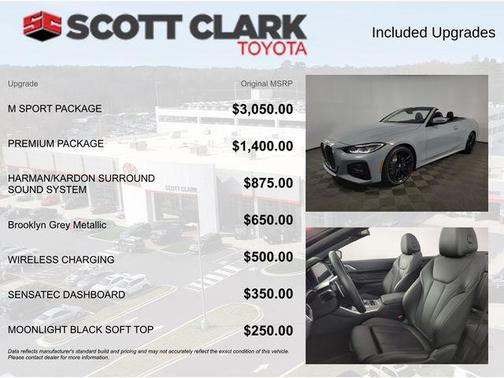 Brooklyn Grey Metallic 2023 BMW 430 i xDrive