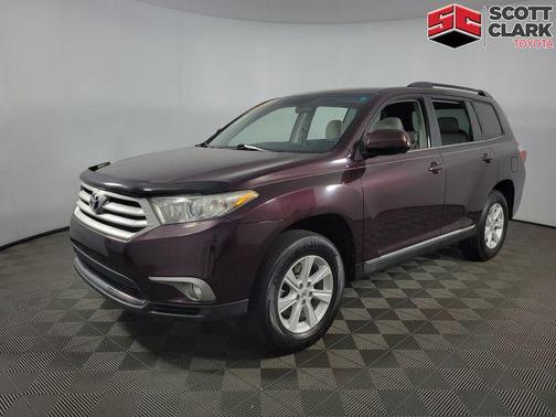 Sizzling Crimson Mica 2012 Toyota Highlander SE