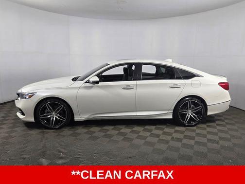 White 2021 Honda Accord Touring 2.0T