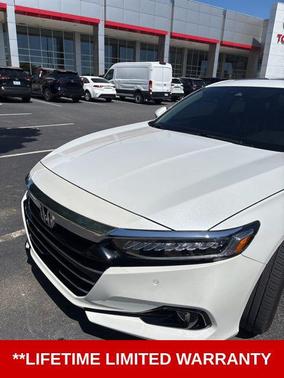 White 2021 Honda Accord Touring 2.0T
