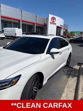 White 2021 Honda Accord Touring 2.0T