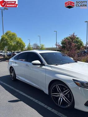 White 2021 Honda Accord Touring 2.0T