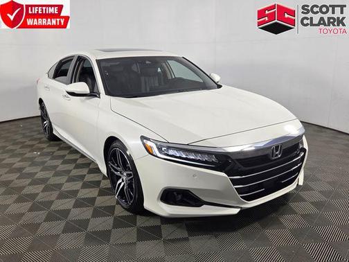 White 2021 Honda Accord Touring 2.0T