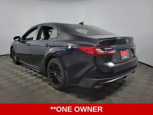 Midnight Black Metallic 2025 Toyota Camry SE