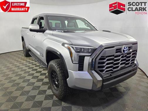 Celestial Silver Metallic 2024 Toyota Tundra Hybrid Platinum