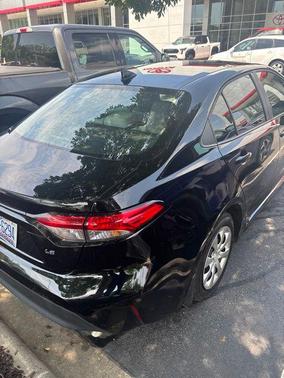 Midnight Black Metallic 2025 Toyota Corolla LE