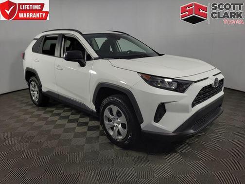 Super White 2020 Toyota RAV4 LE
