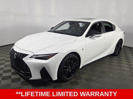 Ultra White 2023 Lexus IS 350 F Sport