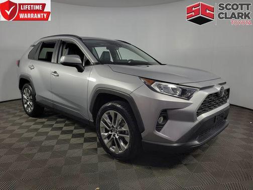 Silver Sky Metallic 2019 Toyota RAV4 XLE Premium