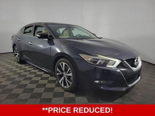 Storm Blue 2017 Nissan Maxima 3.5 Platinum