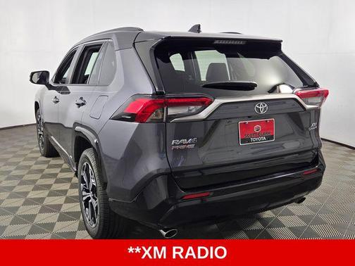 Magnetic Gray Metallic/Midnight Black Metallic 2025 Toyota RAV4 Hybrid SE