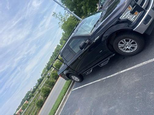Shadow Black 2017 Ford F-150 Lariat