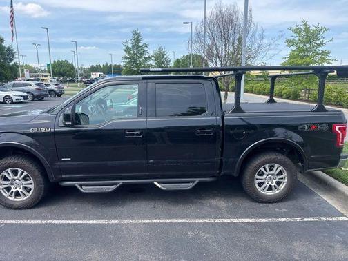 Shadow Black 2017 Ford F-150 Lariat
