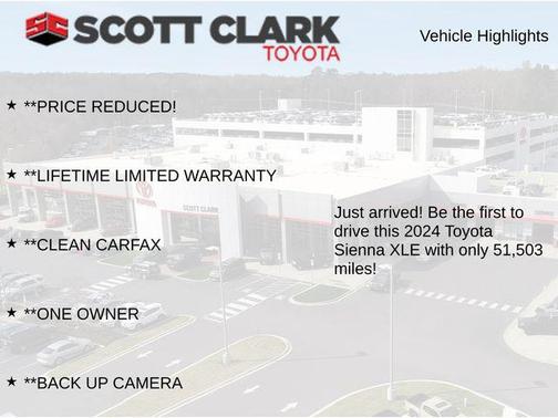 2024 Toyota Sienna XLE 7 Passenger