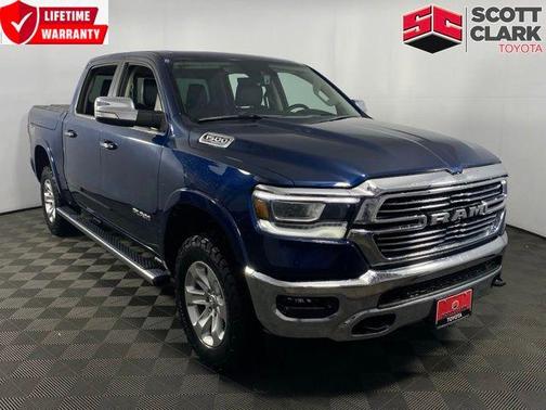 Patriot Blue Pearlcoat 2022 RAM 1500 Laramie