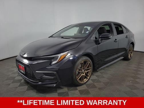 Midnight Black Metallic 2024 Toyota Corolla Nightshade Edition