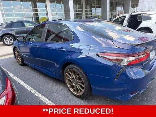 Blue 2023 Toyota Camry SE