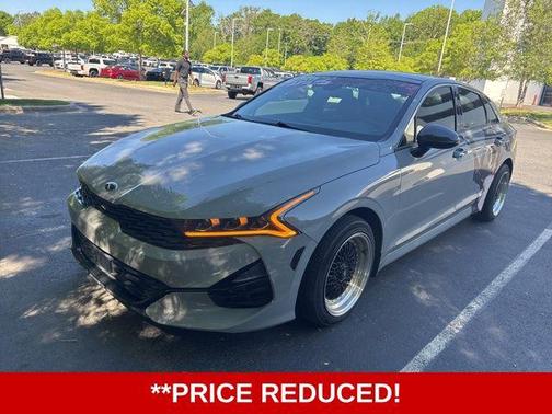 Wolf Gray 2021 Kia K5 GT-Line