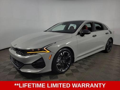 Wolf Gray 2021 Kia K5 GT-Line