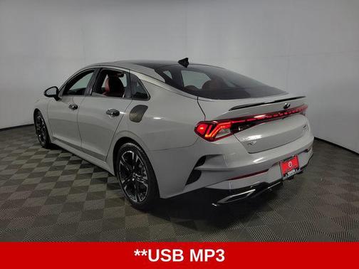 Wolf Gray 2021 Kia K5 GT-Line