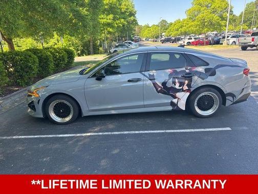 Wolf Gray 2021 Kia K5 GT-Line