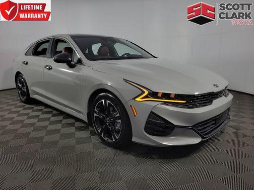 Wolf Gray 2021 Kia K5 GT-Line