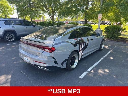 Wolf Gray 2021 Kia K5 GT-Line