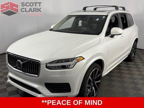 Crystal White Metallic 2021 Volvo XC90 T6 Momentum