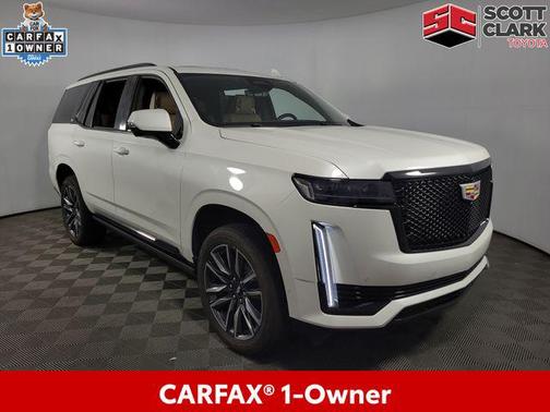 Crystal White Tricoat 2021 Cadillac Escalade Sport