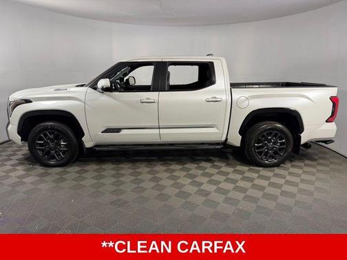 Wind Chill Pearl 2025 Toyota Tundra Hybrid Platinum