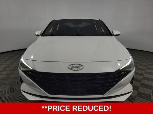 Quartz White 2021 Hyundai ELANTRA SEL