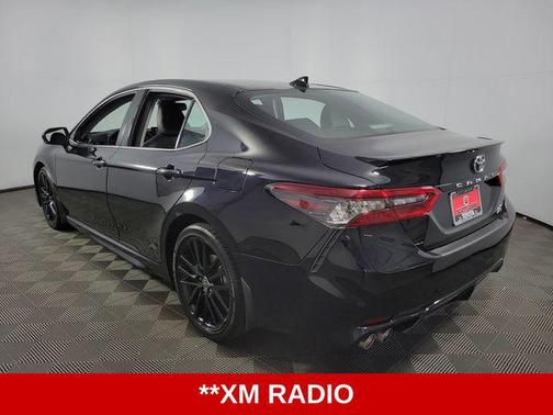 Midnight Black Metallic 2022 Toyota Camry XSE